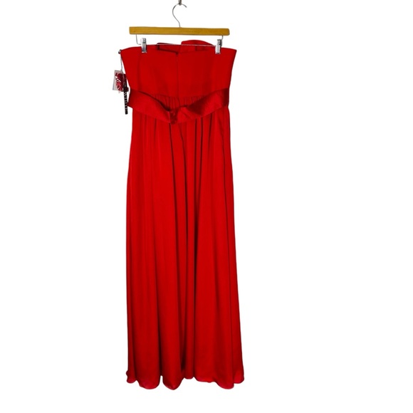 NWT Vera Wang White Label Maxi Strapless Dress - Picture 12 of 14